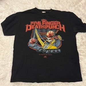 Five Finger Death Punch band tee size L